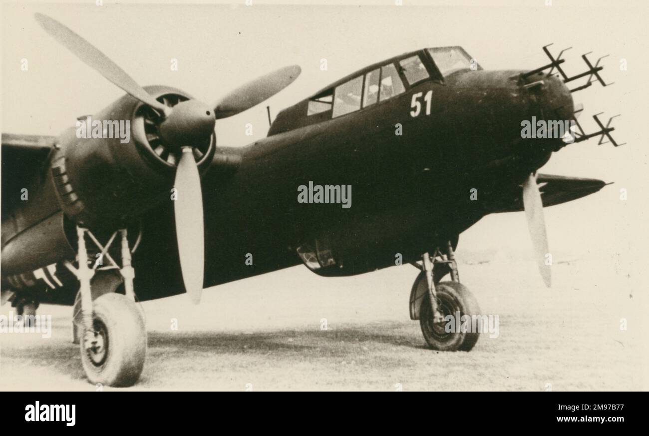 Dornier Do217J-2 chasseur de nuit. Banque D'Images