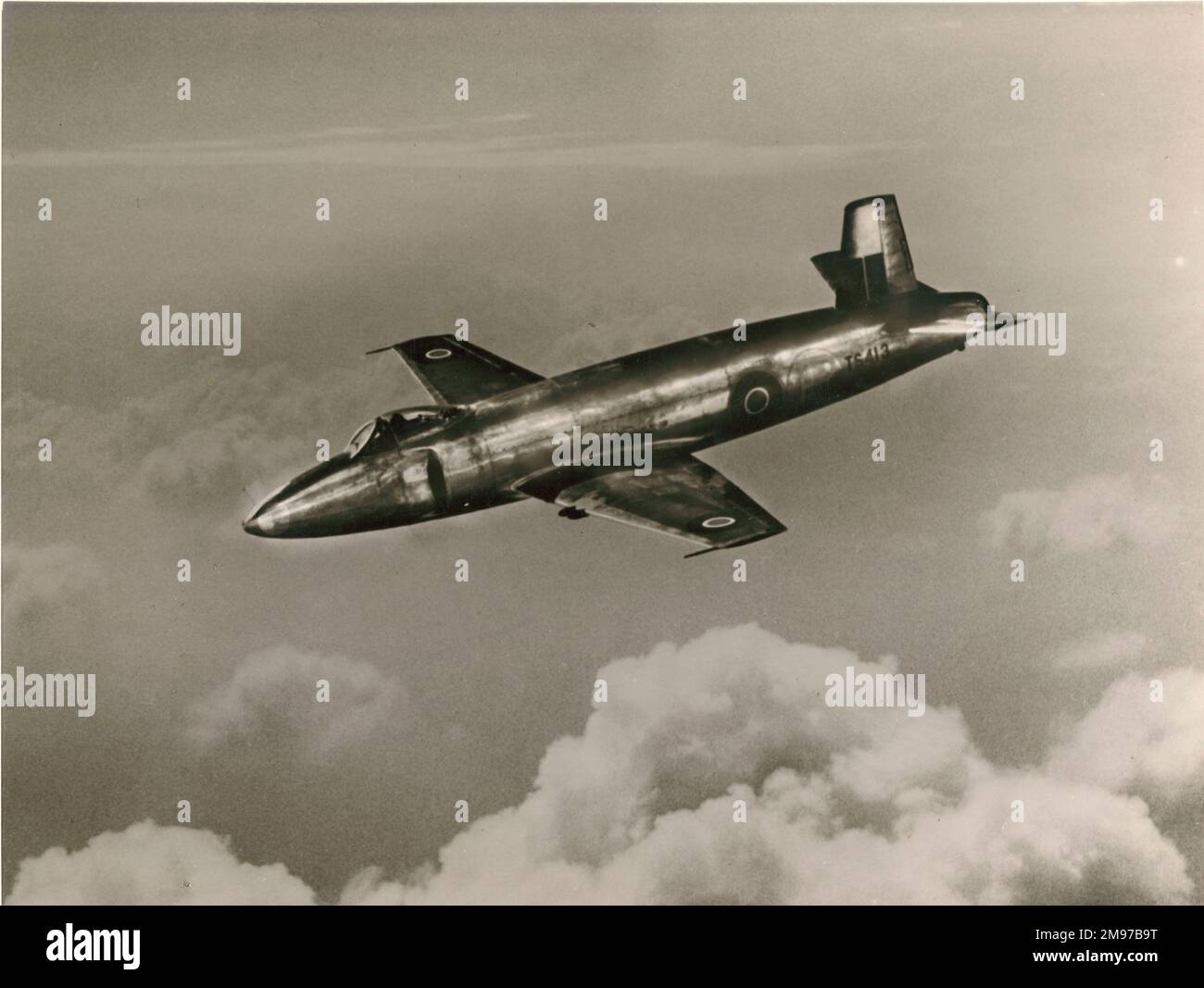 Le premier attaquant du Supermarine naval, TS413. Banque D'Images