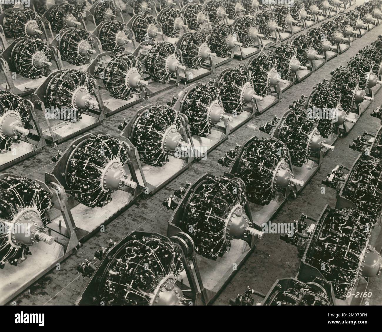 Pratt & Whitney R-2800 Double Wasp Radials. Banque D'Images