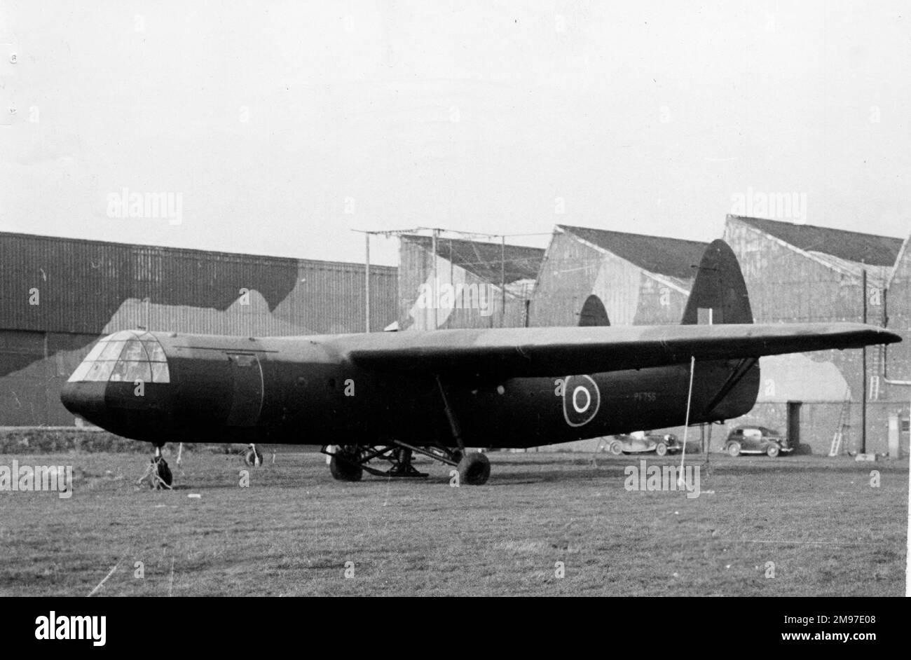 Vitesse aérienne AS 51 le planeur d'assaut de Horsa a servi de cheval de travail des forces aériennes britanniques à la fois en Normandie et à Arnhem. Banque D'Images