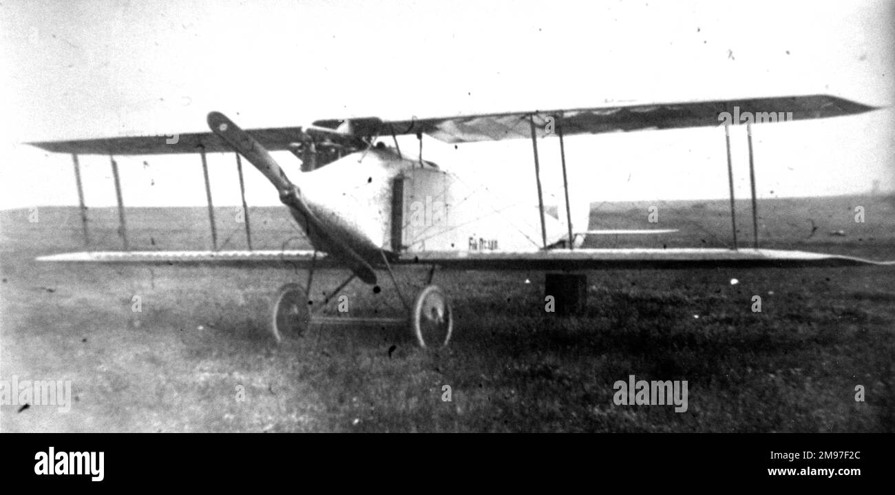Fokker DI, (vue avant, au sol). Banque D'Images