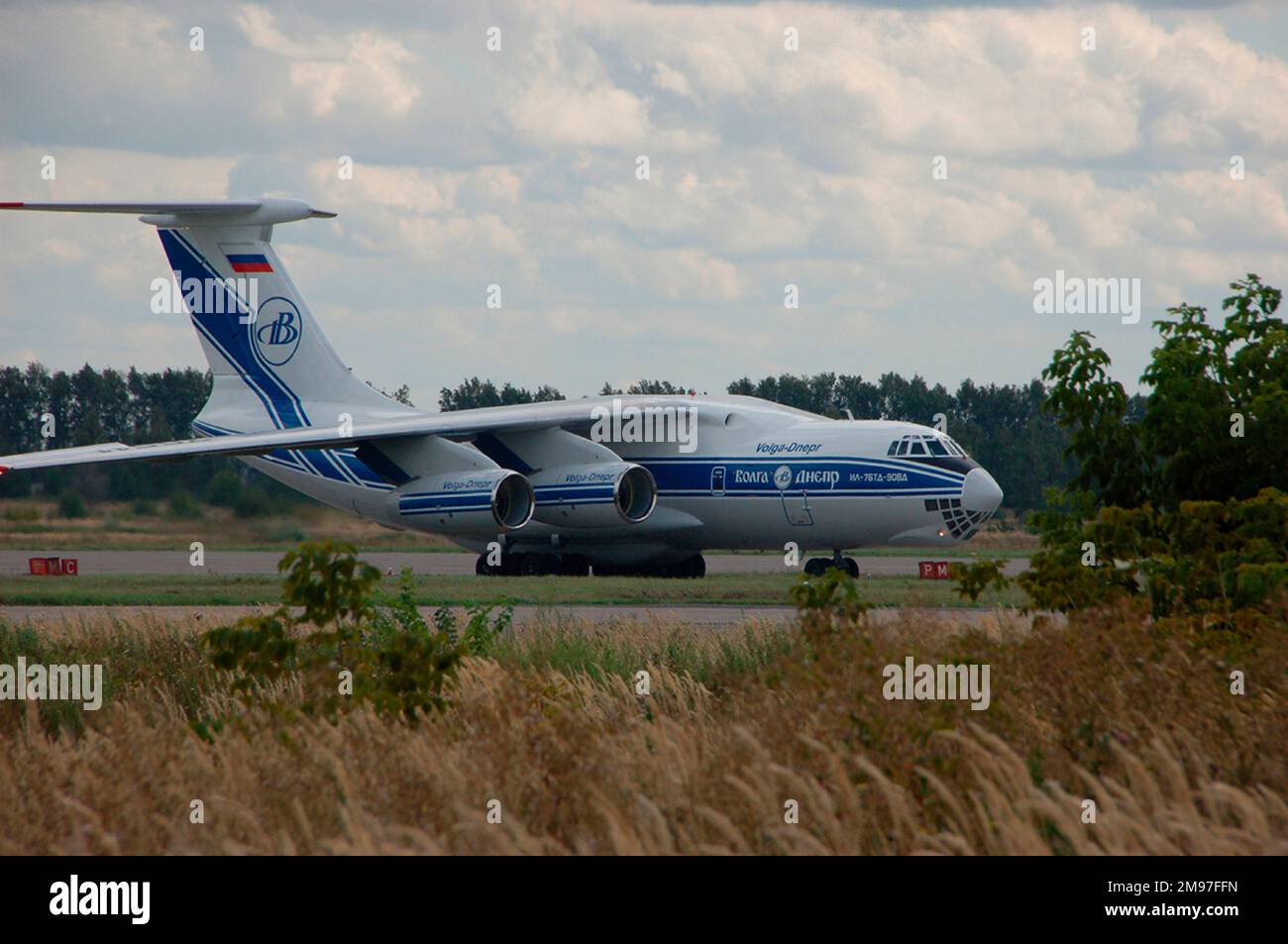Ilyushin il-76TD 90VD de Volga Dnepr Airlines - PR 290813. Banque D'Images