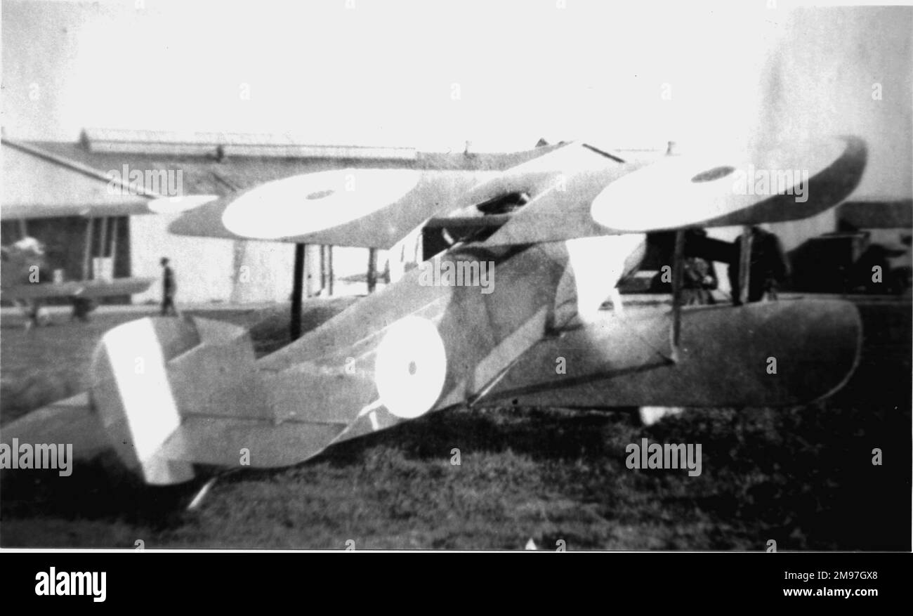 Biplan Sopwith Bee à une place (modèle unique) produit en 1916 comme transport personnel pour le pilote d'essai en chef de Sopwith, Harry Hawker. Banque D'Images