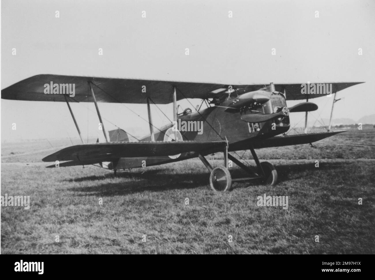 Vickers FB24C de 1917 était un autre type unique de Vickers qui a subi de nombreuses transformations. Banque D'Images