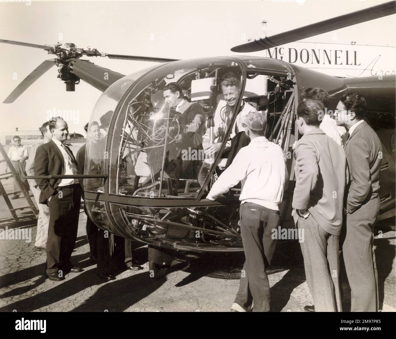 McDonnell XHJH-1 Whirway, 24 octobre 1946. Banque D'Images