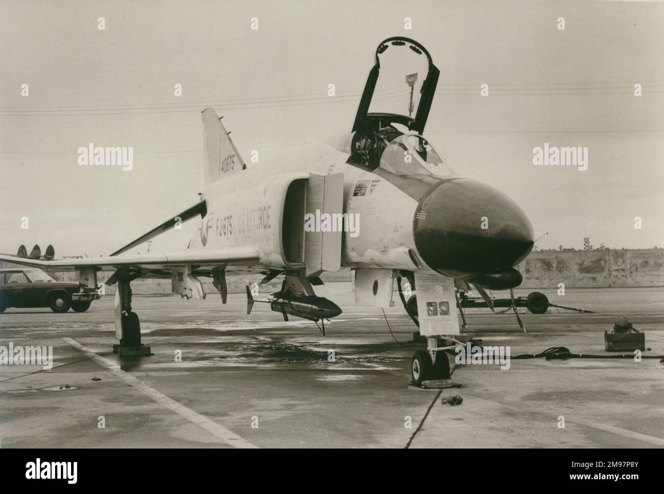 McDonnell F-4C Phantom, 64-0875, de l'USAF. Banque D'Images