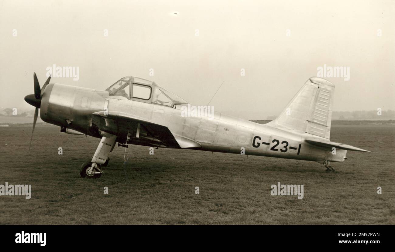 Troisième prototype chasse P56 Provost, G-23-1, anciennement WG503. Banque D'Images