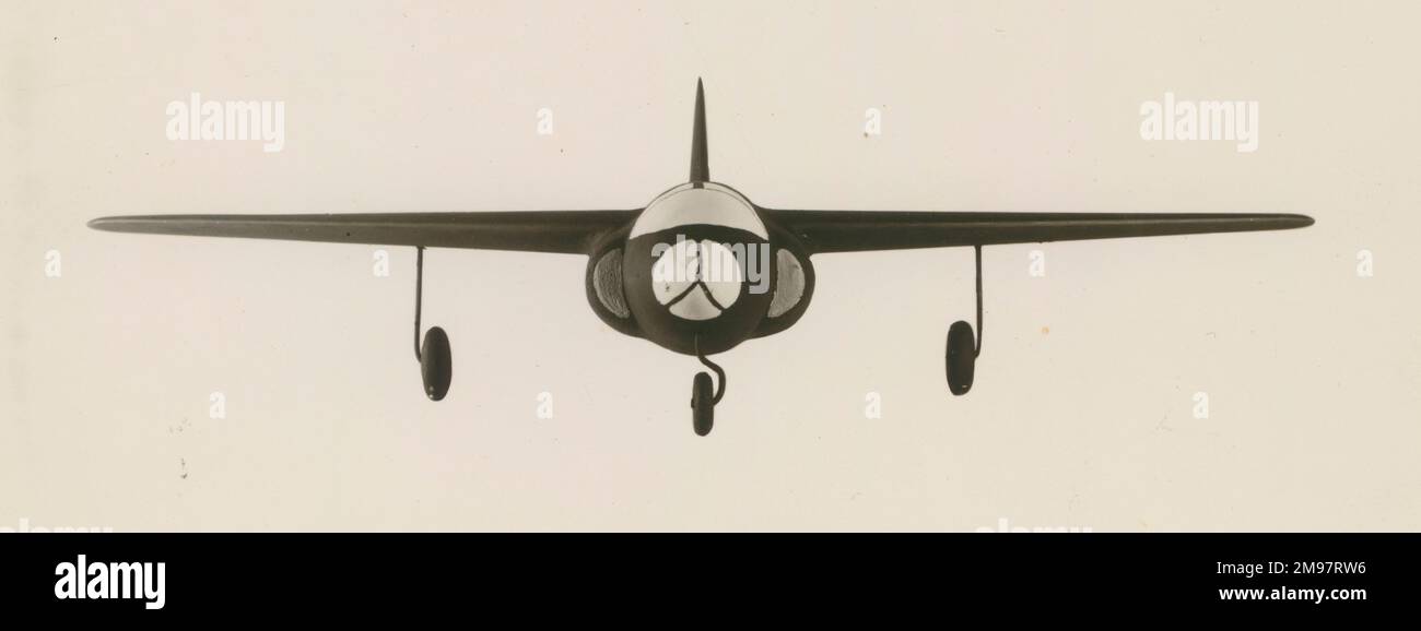 Conception d'un chasseur-bombardier Westland par W.E.W. Petter, c.1944. Banque D'Images