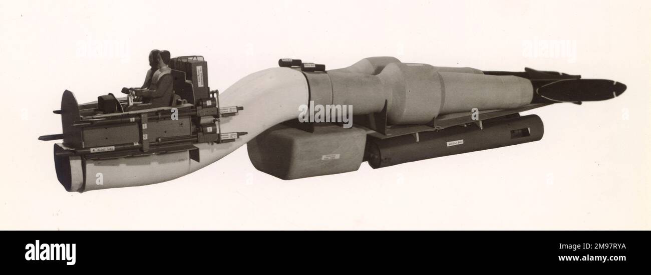 Conception d'un chasseur-bombardier Westland par W.E.W. Petter, c.1944. Banque D'Images