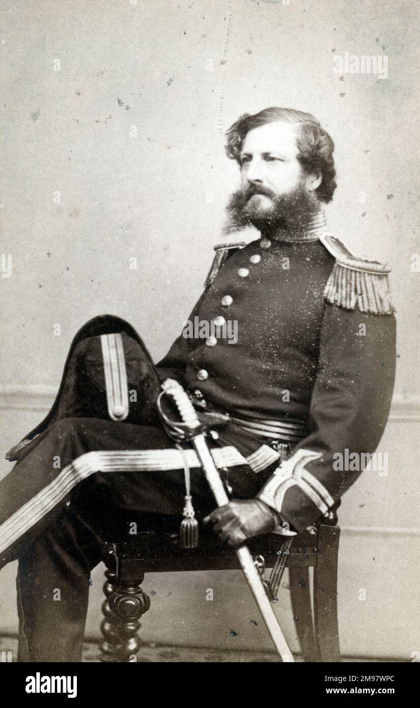 Dr Watson Bradshaw, officier naval. Banque D'Images