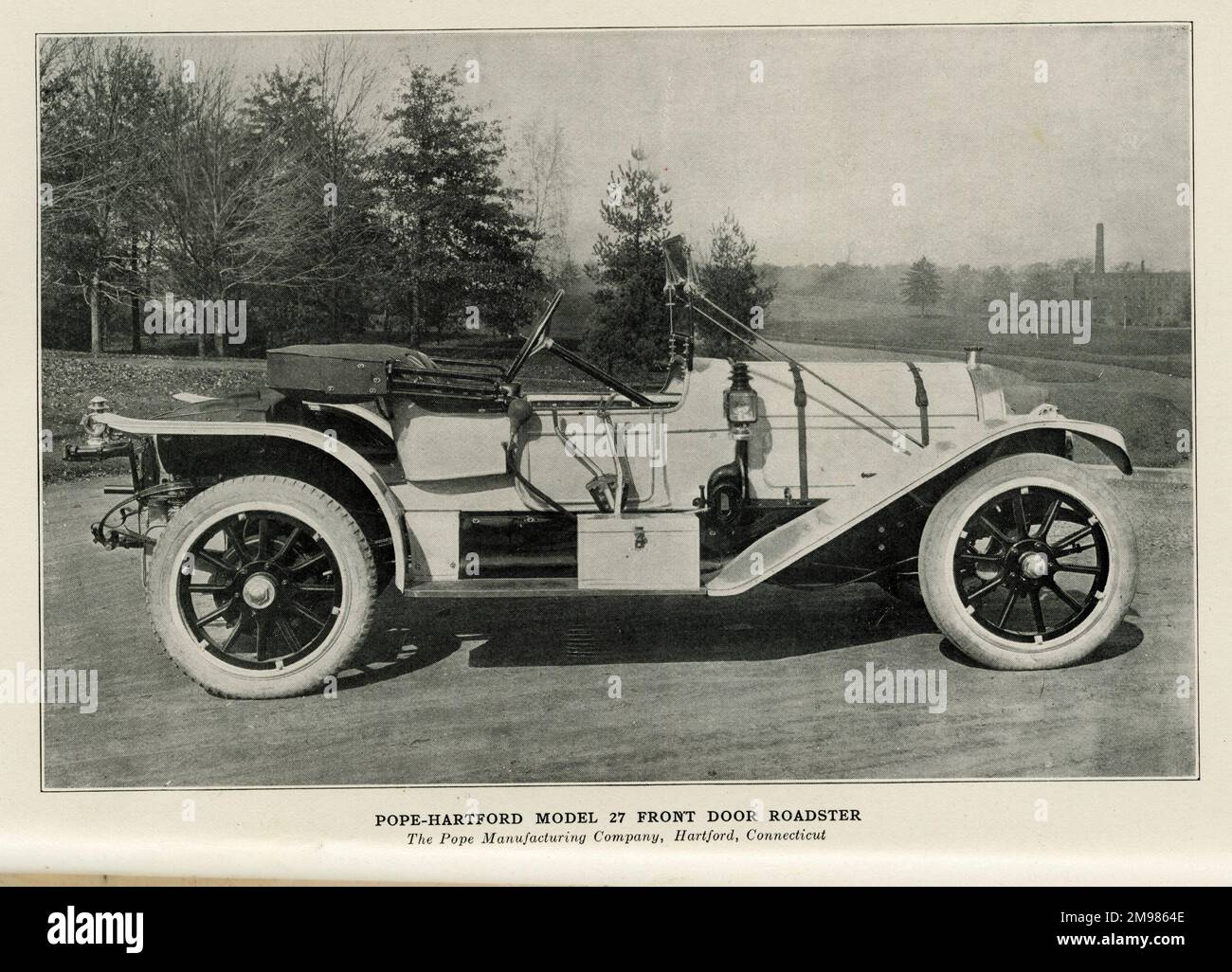 Pope-Hartford modèle 27, roadster de porte avant, The Pope Manufacturing Company, Hartford, Connecticut, États-Unis. Banque D'Images