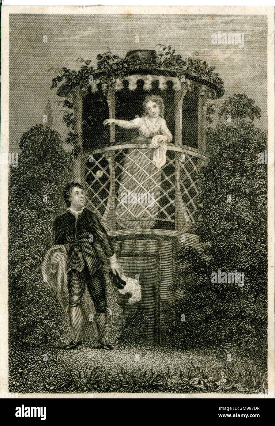 Oubliez-moi pas -- les amoureux de la séparation. Banque D'Images