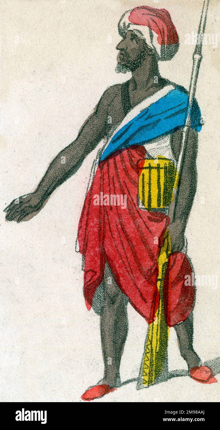 Costume arabe bédouin. Banque D'Images