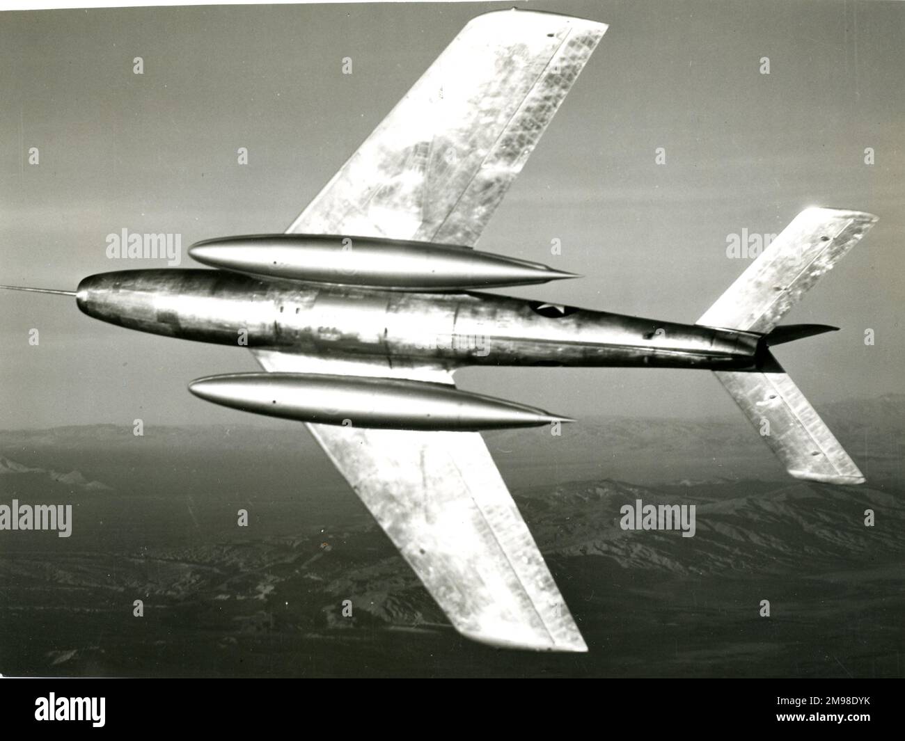 République F-84F Thunderstreak. Banque D'Images