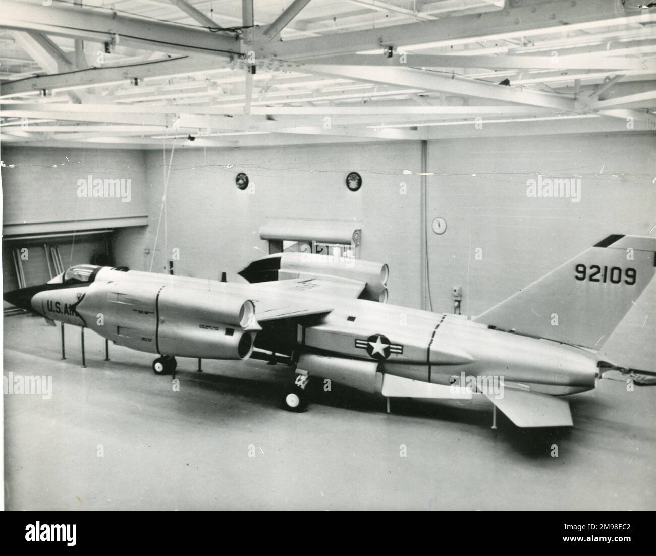 La maquette du chasseur Bell D-188A VTOL. Banque D'Images