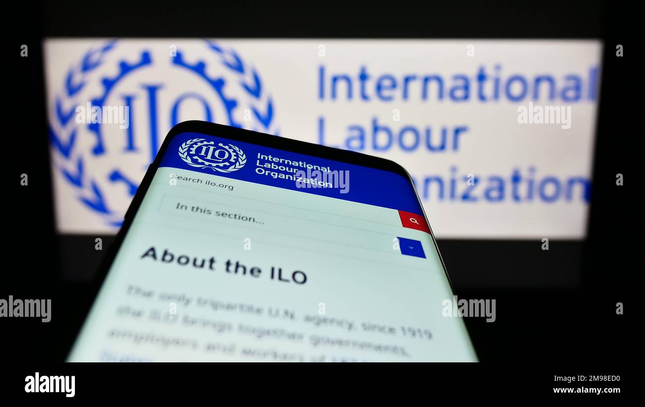 Logo de internationale du travail Banque de