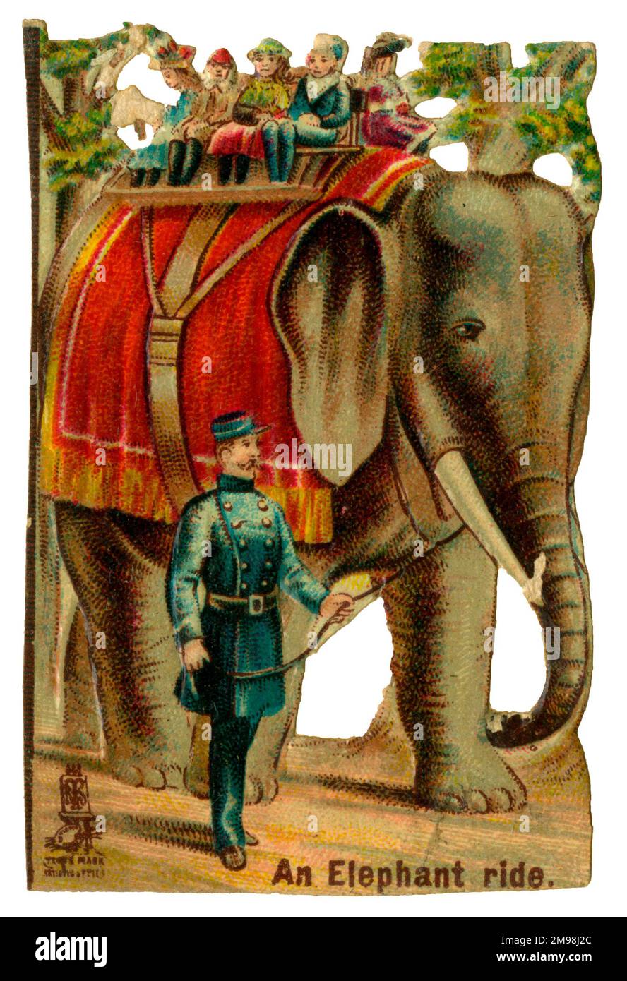 Chaise Installee Sur Un Elephant En Asie Elephant stroll Banque d'images détourées - Alamy