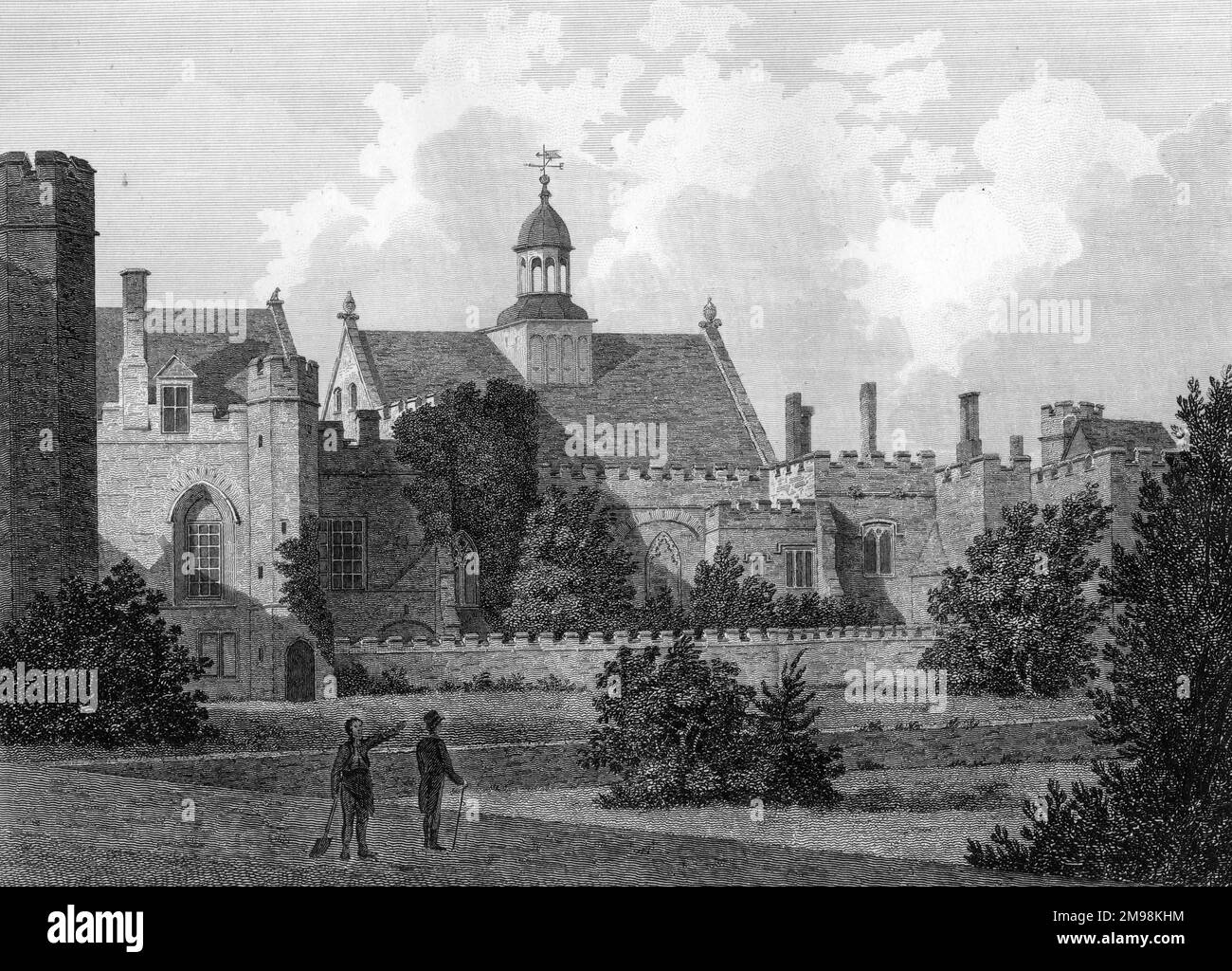 Penshurst place, près de Tonbridge, Kent, demeure ancestrale de la famille Sidney, datant du 14th siècle. Banque D'Images