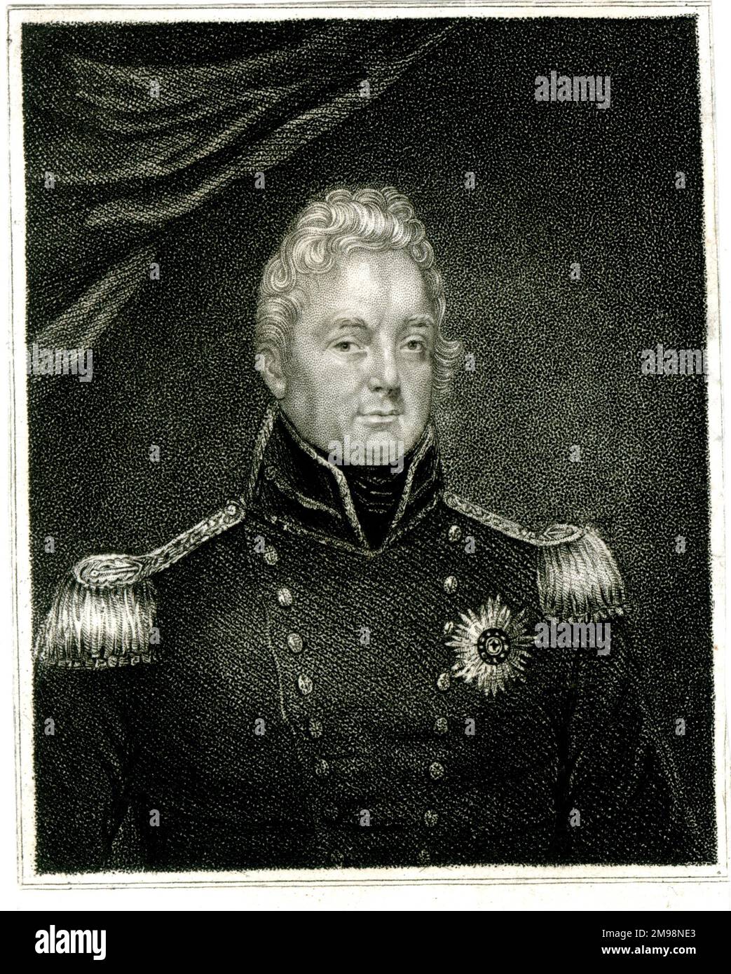 Roi William IV (1765-1837). Banque D'Images