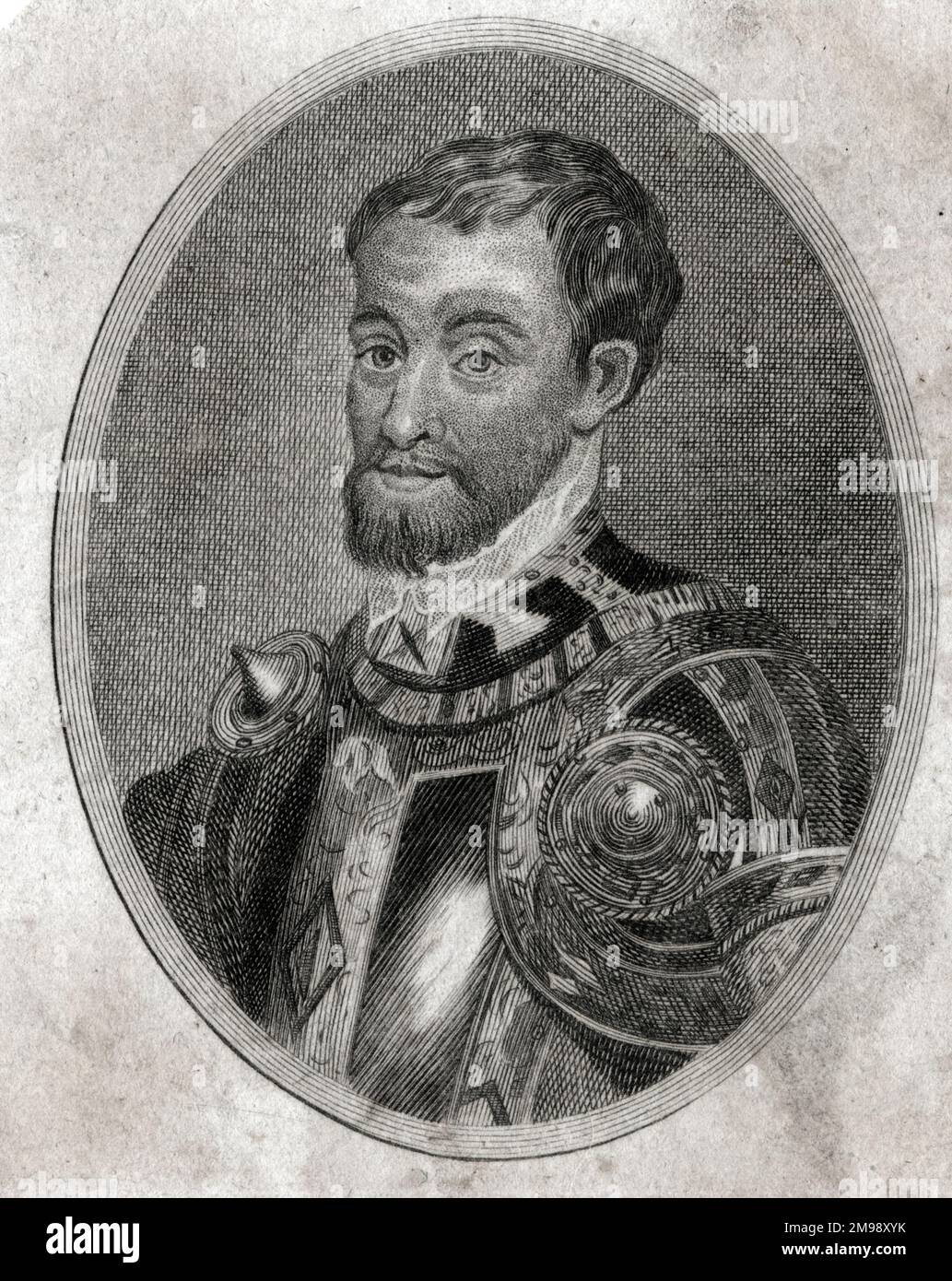 Charles V, empereur Saint-Romain (1500-1558). Banque D'Images