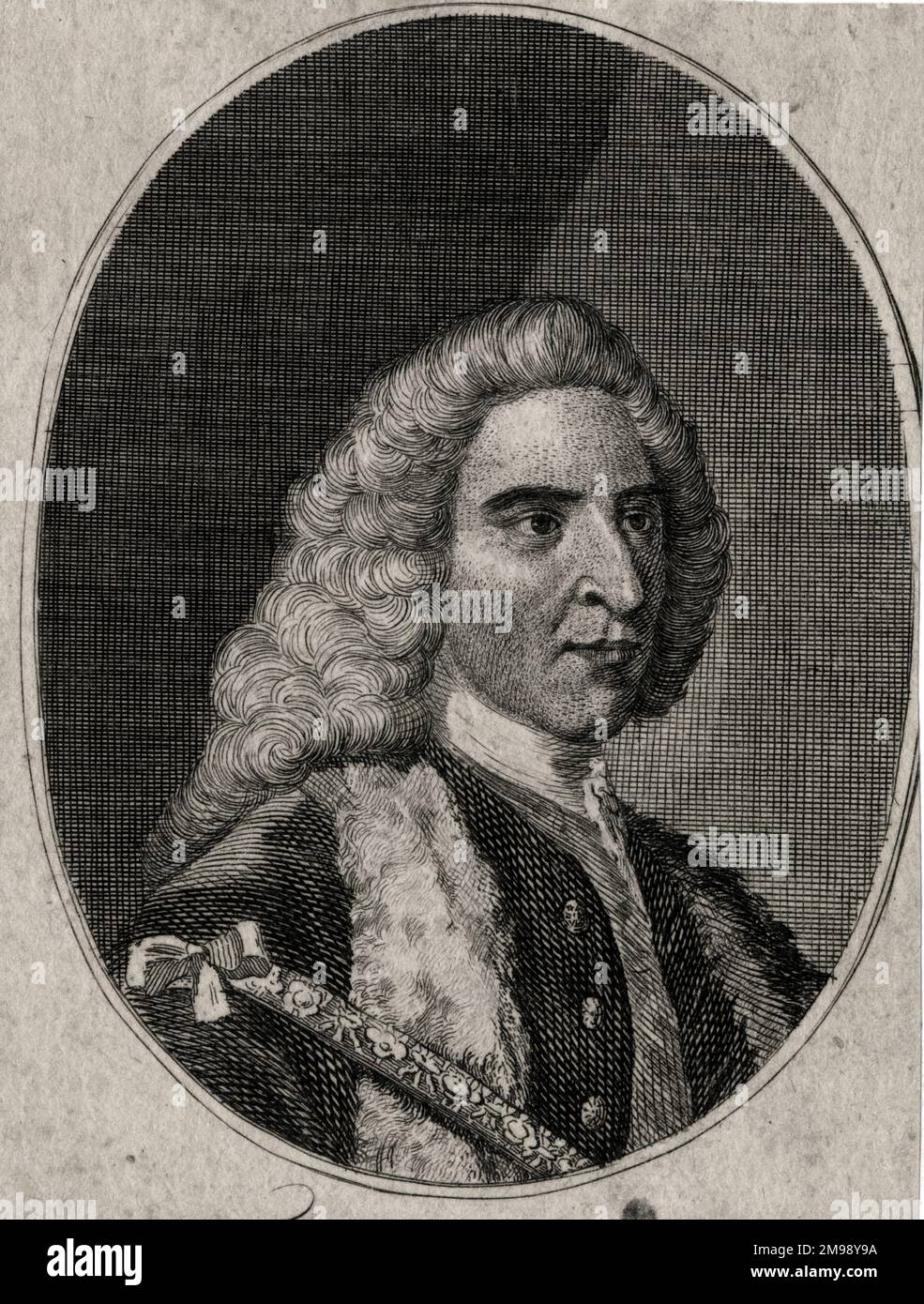William Beckford (1709-1770), député de la ville de Londres, shérif de Londres et Lord Mayor de Londres en 1762 et 1769. Banque D'Images