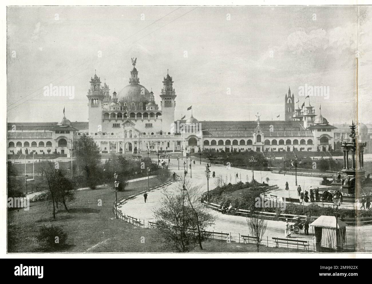 Exposition internationale de Glasgow, 1901. Banque D'Images