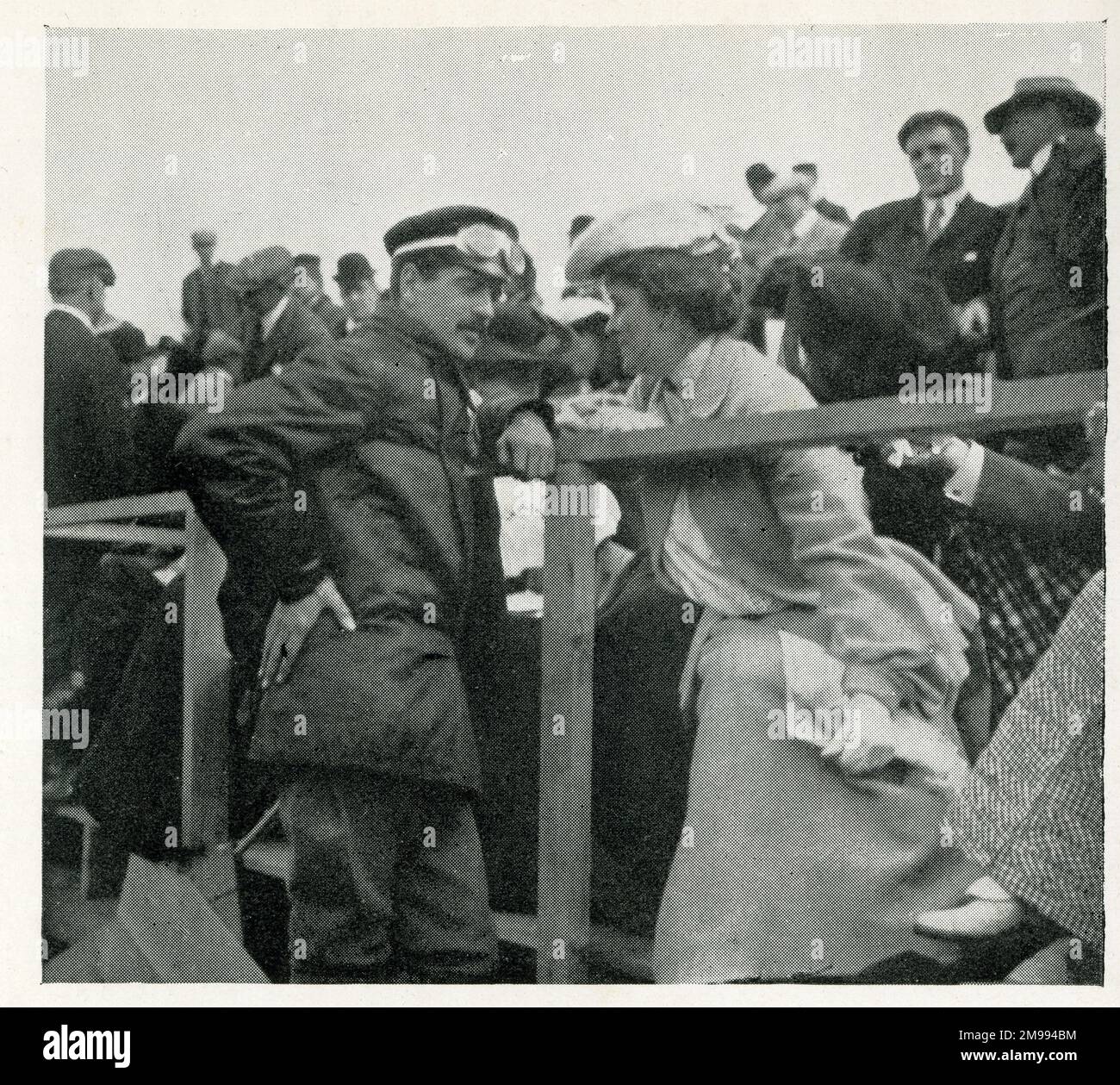 Course automobile - William Kissam Vanderbilt II (Junior) (1878-1944), passionné de courses automobiles. Banque D'Images