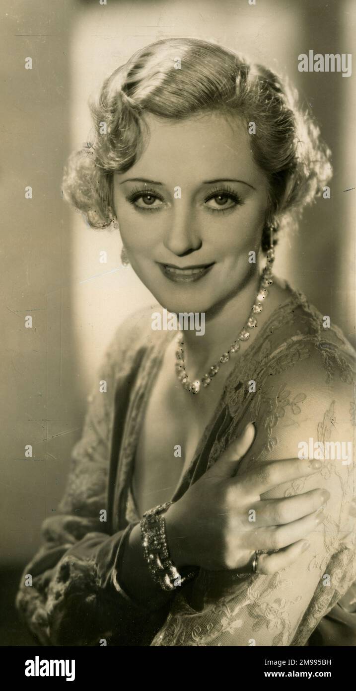 Evelyn Laye en tant que princesse Elaine dans le film Gaumont-British, Princess Charming. Banque D'Images