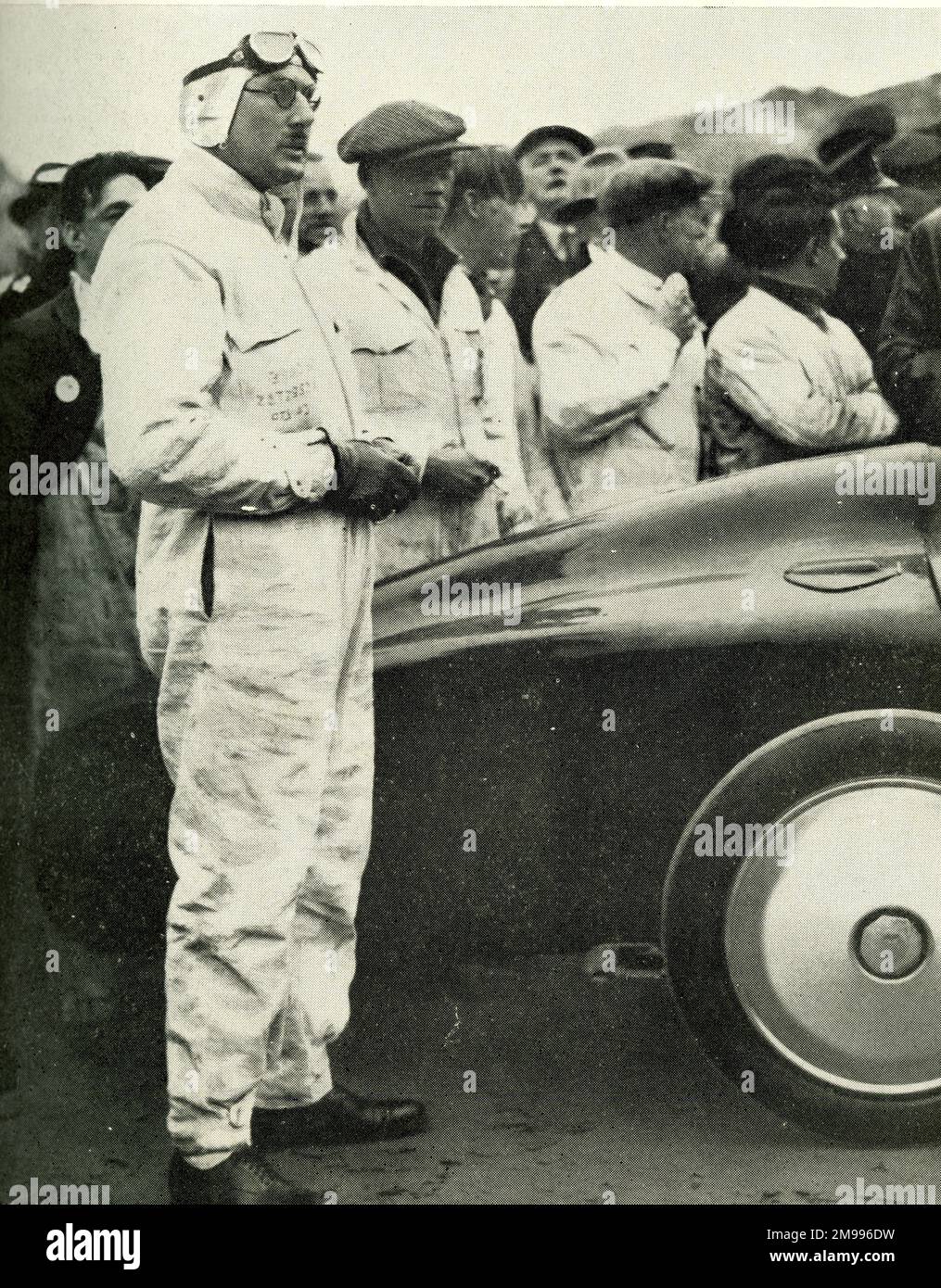 Capitaine G E T Eyston, pilote de course, détenteur de plus de records dans le sport automobile qu'aucun autre à l'époque. Banque D'Images