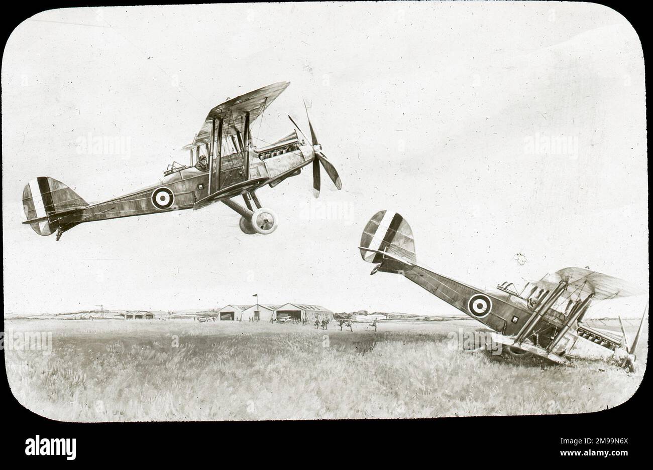 Pancaking (illustration). William Francis Forbes-Sempill, 19th Lord Sempill AFC, AFRAeS (1893-1965) était un homologue écossais et pionnier de l'air qui a plus tard été démontré avoir transmis des informations secrètes à l'armée impériale japonaise avant la Seconde Guerre mondiale. En 1921, Sempill a mené une mission militaire officielle au Japon qui a présenté le dernier avion britannique. Au cours des années suivantes, il a continué à aider la Marine impériale japonaise à développer son Service aérien de la Marine et a commencé à donner des secrets militaires aux Japonais. Bien que ses activités aient été découvertes par le service de renseignement britannique, Sempill n'en était pas Banque D'Images