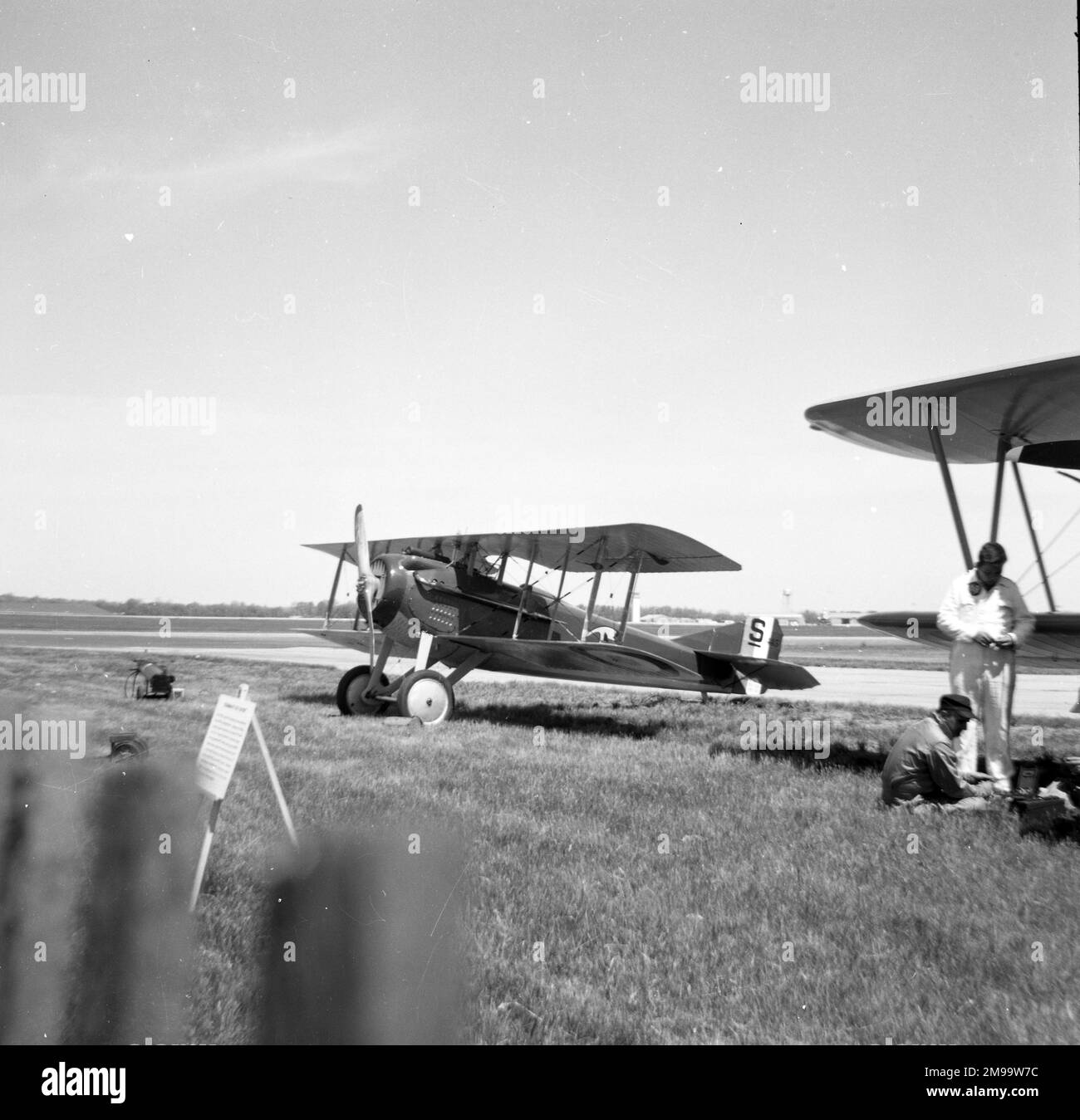 SPAD S.VII - '445'. Banque D'Images