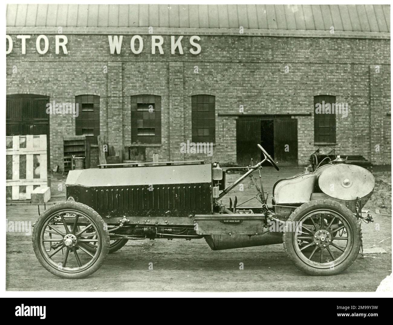 Original Napier 'Samson' 6 cylindres, le plus rapide de sa journée. Banque D'Images