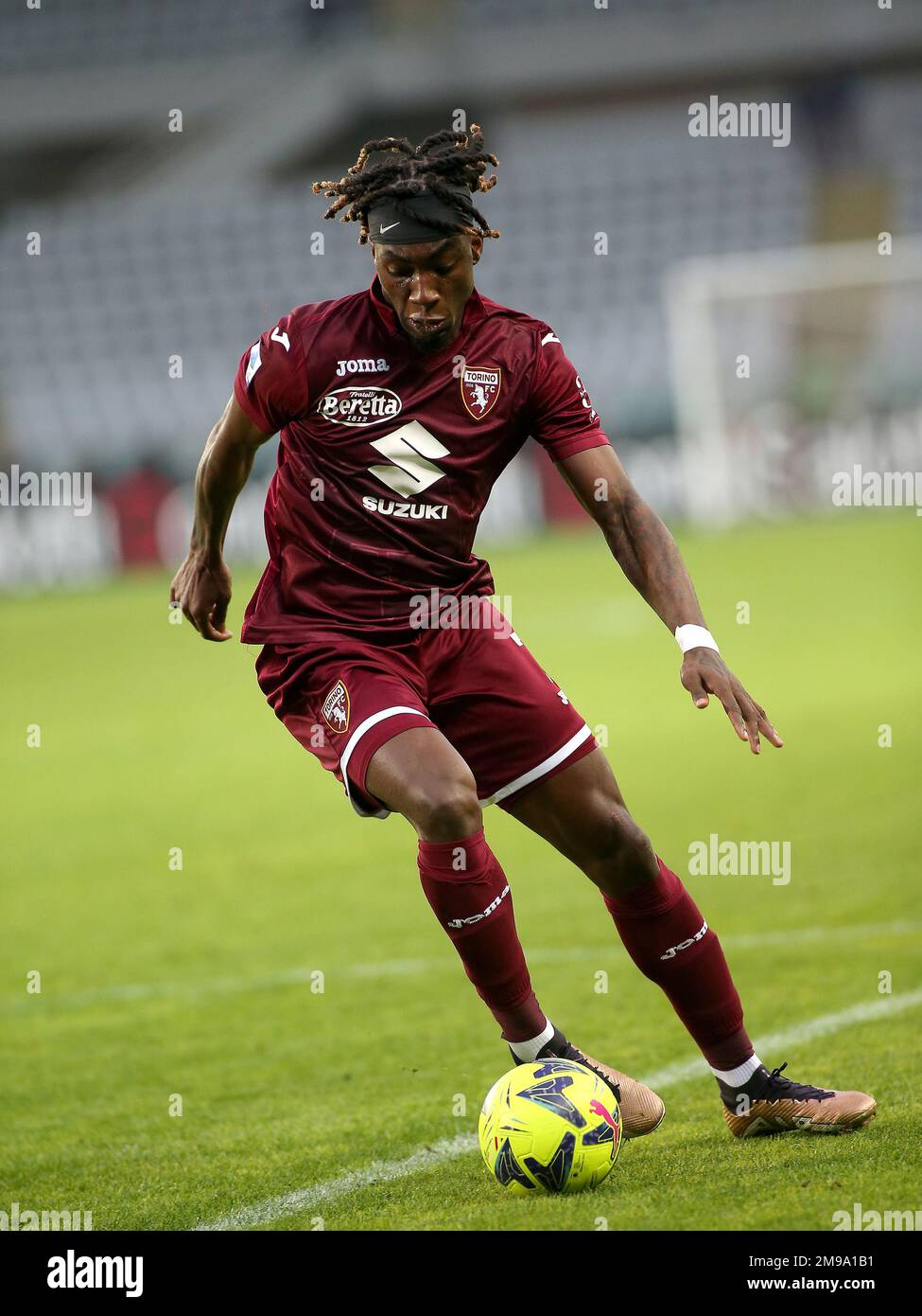 Turin, Italie. 15th janvier 2023. Yann Karamoh (Torino FC) pendant le Torino FC vs Spezia Calcio, football italien série A match à Turin, Italie, 15 janvier 2023 crédit: Agence de photo indépendante/Alamy Live News Banque D'Images