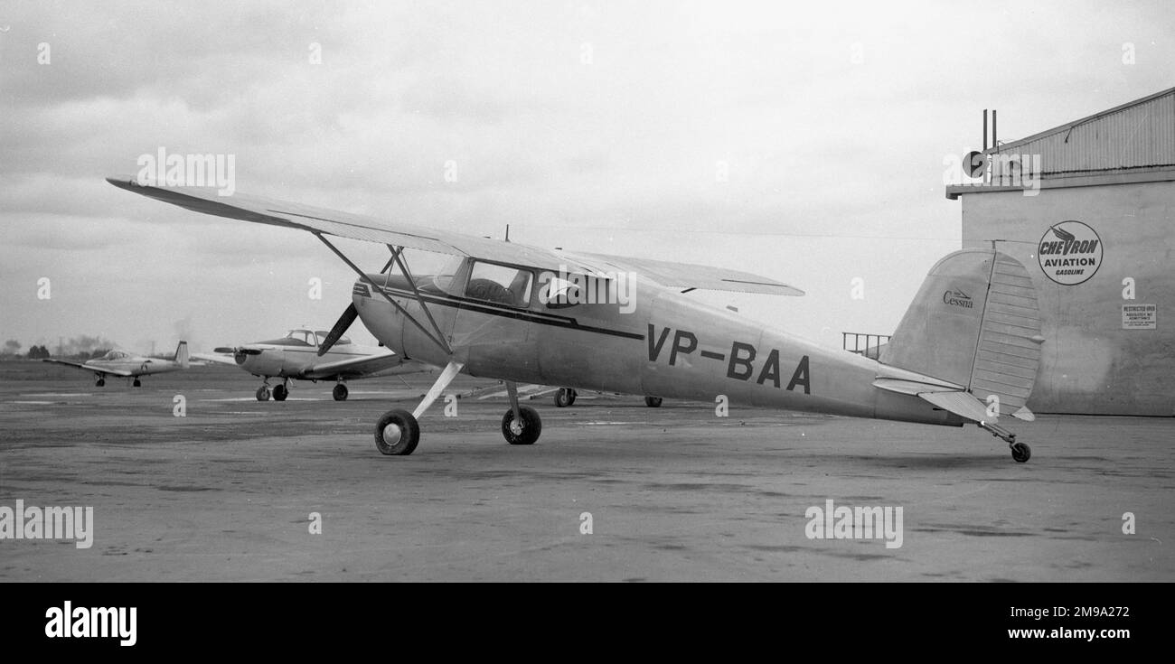 Cessna 140 VP-BAA Banque D'Images