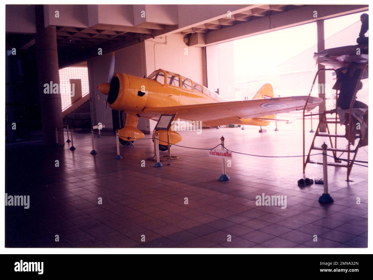Royal Thai Air Force Tachikawa Ki-55 au Royal Thai Air Force Museum, base aérienne de Don Mueang. Banque D'Images