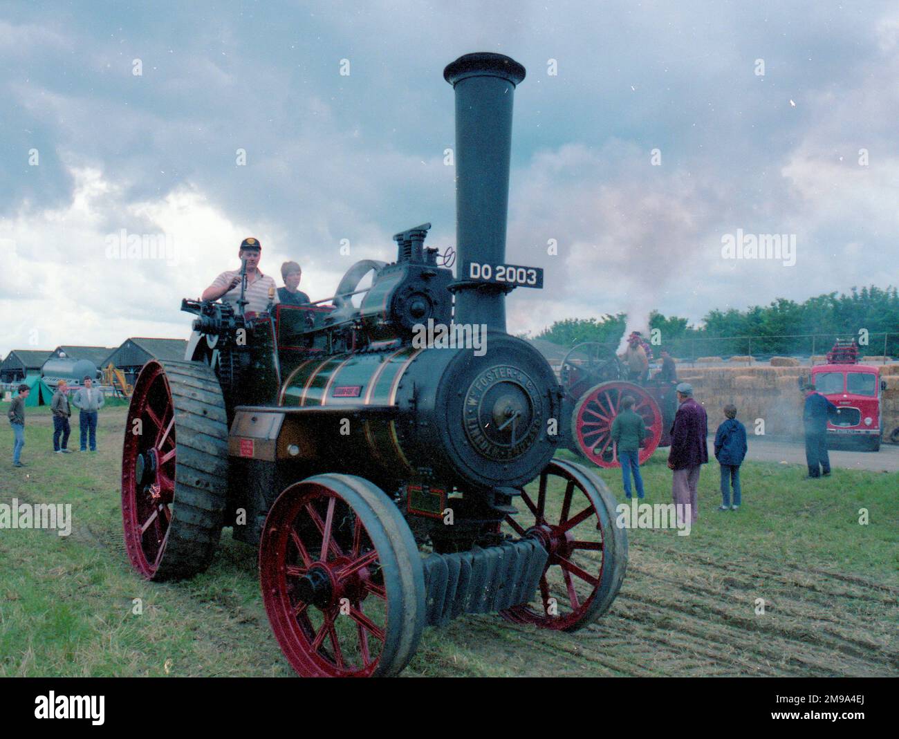 Foster General Purpose Engine, regn. DO2003 numéro 2127, Jumbo le 4th. Construit en 1898 par William Foster & Co. À Lincoln, alimenté par un moteur à vapeur à cylindre unique 8 NHP. Banque D'Images