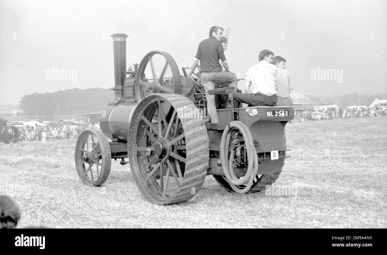 Ransomes Sims & Jefferies General Purpose Engine, regn. NL 2563, numéro 27548. Construit en 1919 par Ransomes Sims & Jefferies à Ipswich, équipé d'un moteur à vapeur 7 NHP. Banque D'Images