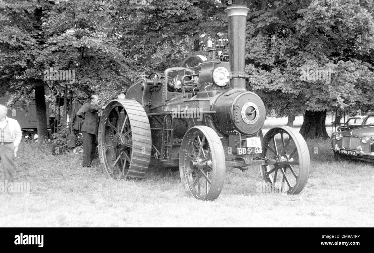 Moteur à usage général Clayton et Shuttleworth, regn. BD 5483, numéro 47015, Dorothy. Construit en 1914 par Clayton & Shuttleworth de Lincoln, équipé d'un moteur à vapeur à cylindre unique 7 NHP. Banque D'Images