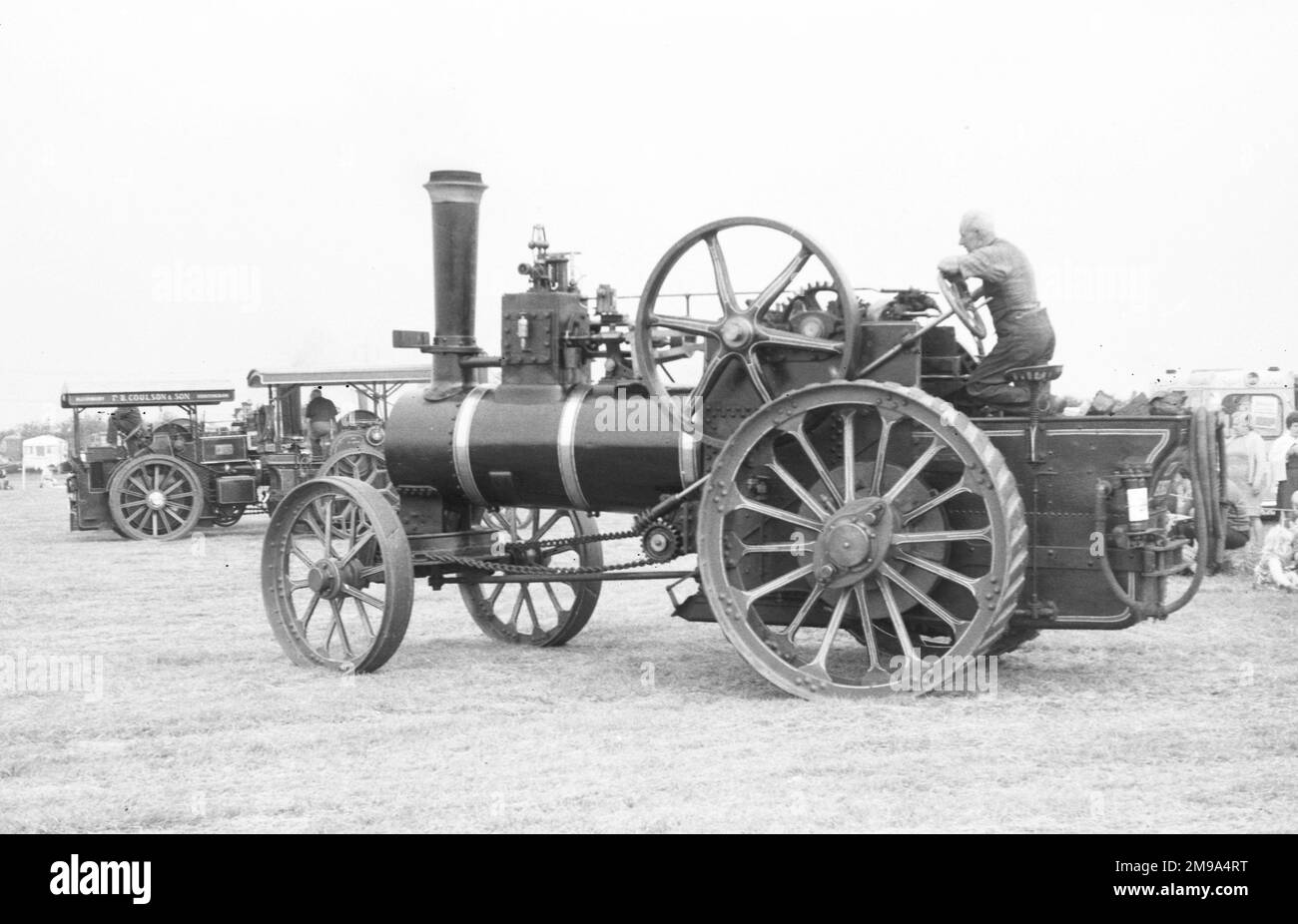 Moteur à usage général Clayton et Shuttleworth, regn. CT 8260, numéro 48162, construit en 1918 par Clayton & Shuttleworth de Lincoln, alimenté par un moteur à vapeur composé de PSN 7. Banque D'Images