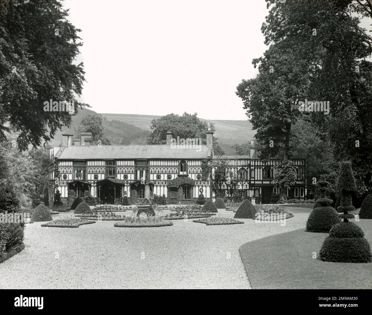 PLAS Newydd, maison historique à Llangollen, Denbighshire, pays de Galles - maison des Dames de Llangollen, Lady Eleanor Butler et Sarah Ponsonby. Banque D'Images
