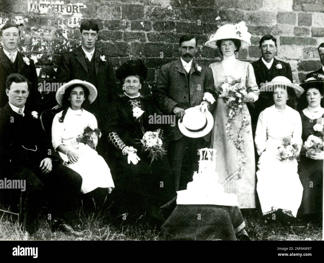 Draycott, village de Cotswold, groupe de mariage BaylissTaplin. La