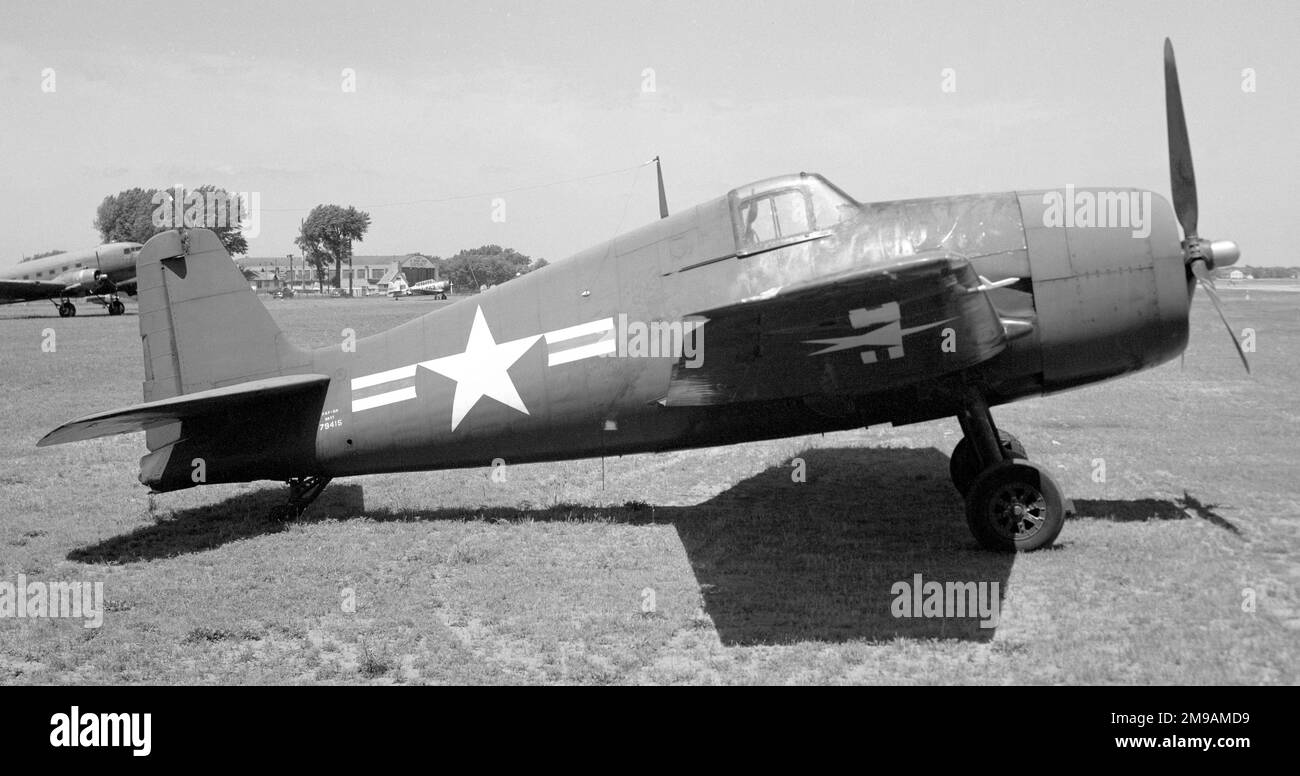 Marine des États-Unis - Grumman F6F-5N Hellcat 79415 Banque D'Images