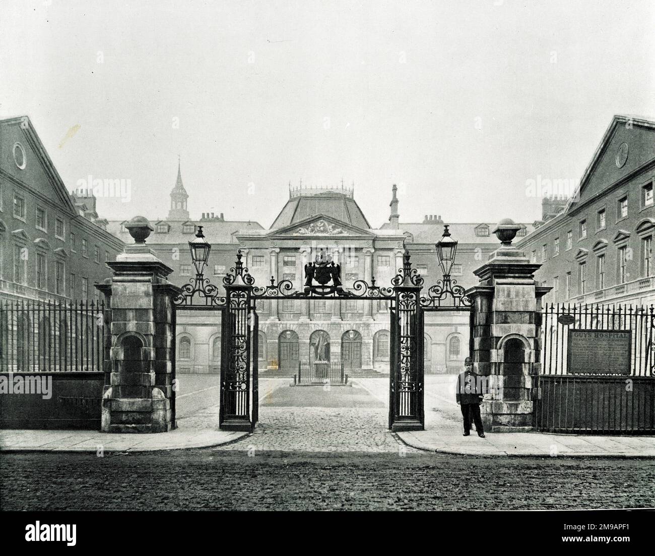 Guy's Hospital, St Thomas Street, Londres Banque D'Images