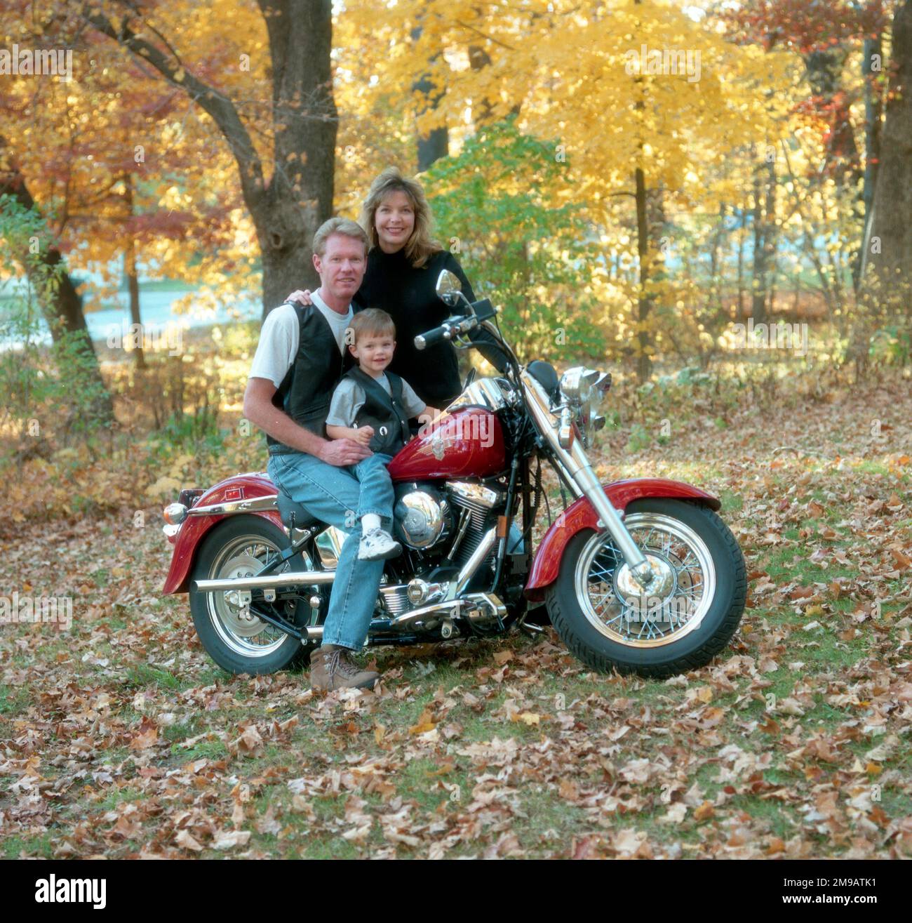 Customised harley davidson motorcycle Banque de photographies et d ...