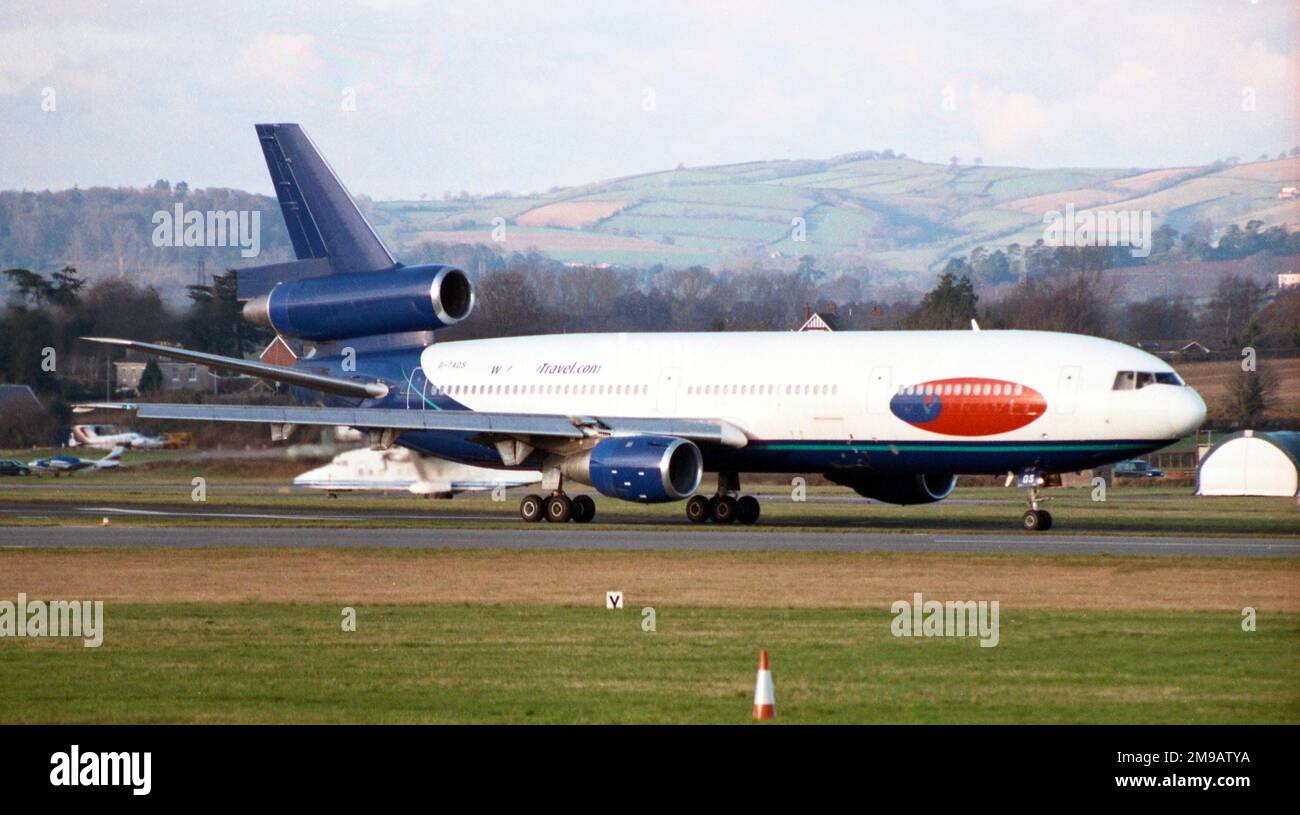 McDonnell Douglas DC-10-10 G-TAOS (msn 47832), de MyTravel Airways. Banque D'Images