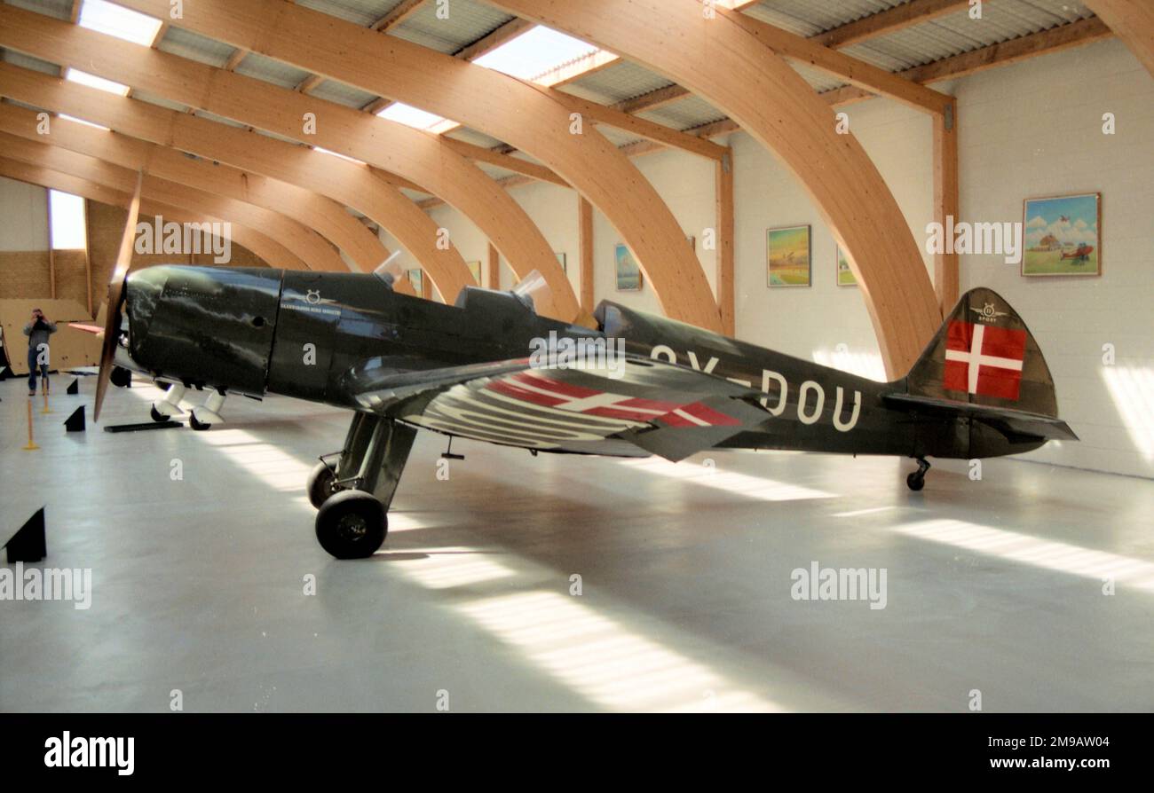 SAI KZ,II Sport OY-DOU (msn 13), à Dansk Veteranflysamling (Musée danois de l'aviation). Banque D'Images
