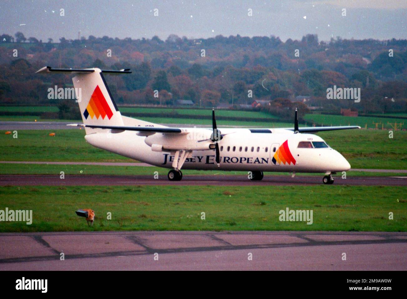 De Havilland Canada DHC-8-311 G-JEDB (msn 323). Banque D'Images