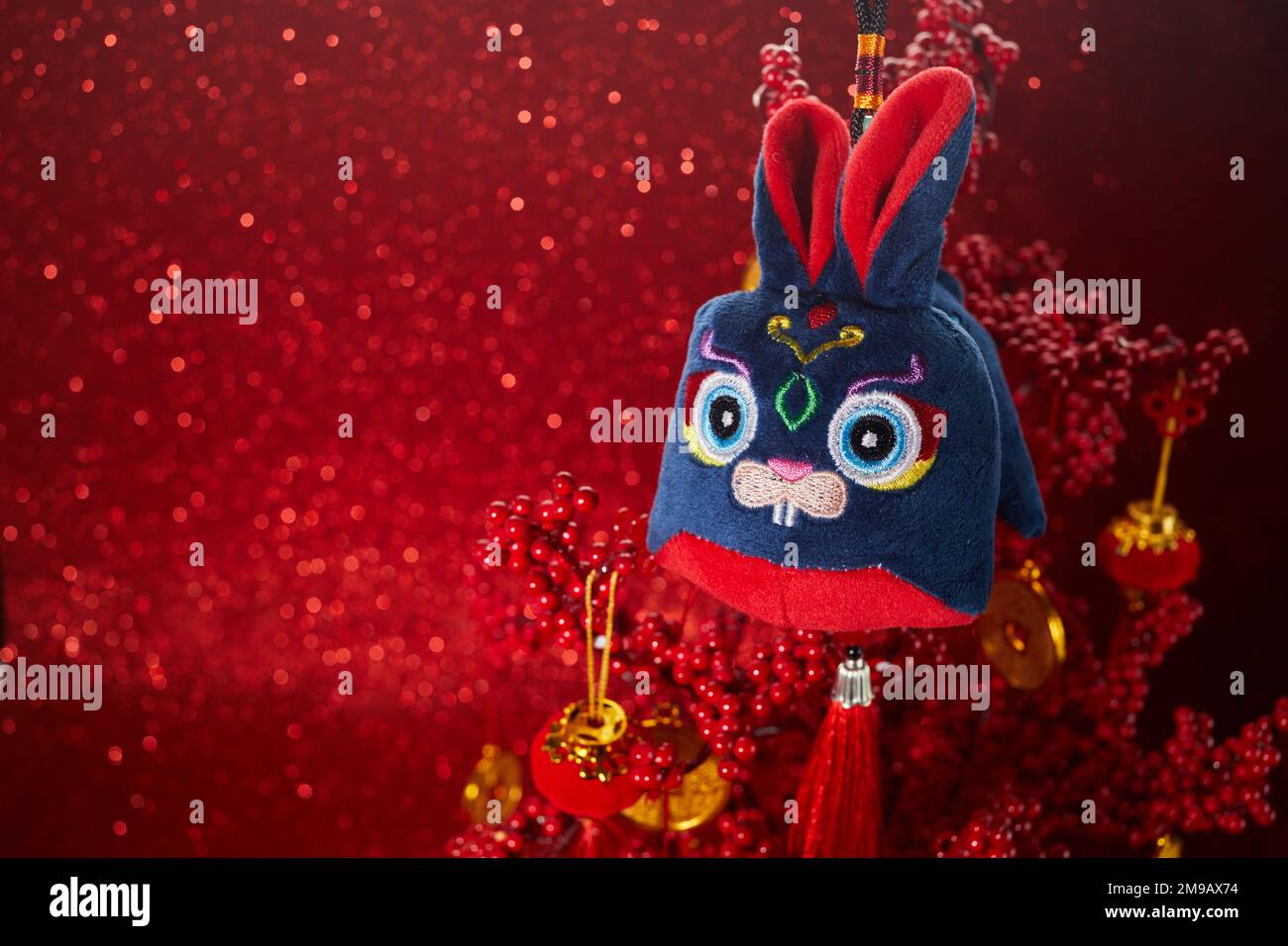 Nouvelle année chinoise 2023 année du lapin - symbole du zodiaque chinois Banque D'Images