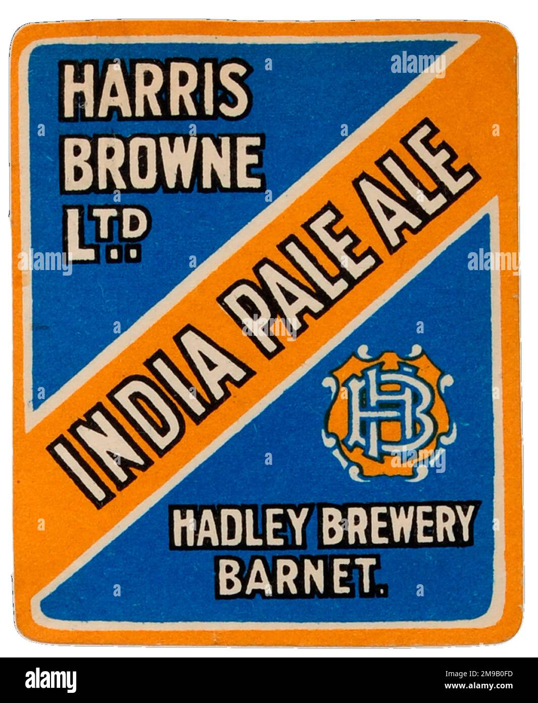 Harris Browne Inde Pale Ale Banque D'Images
