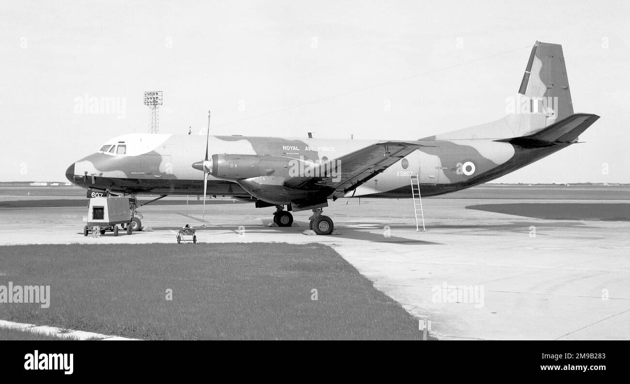 Royal Air Force - Hawker Siddeley Andover C.1 XS607 (msn Set 14), de  l'escadron no 46, à la RAF Kinloss Photo Stock - Alamy
